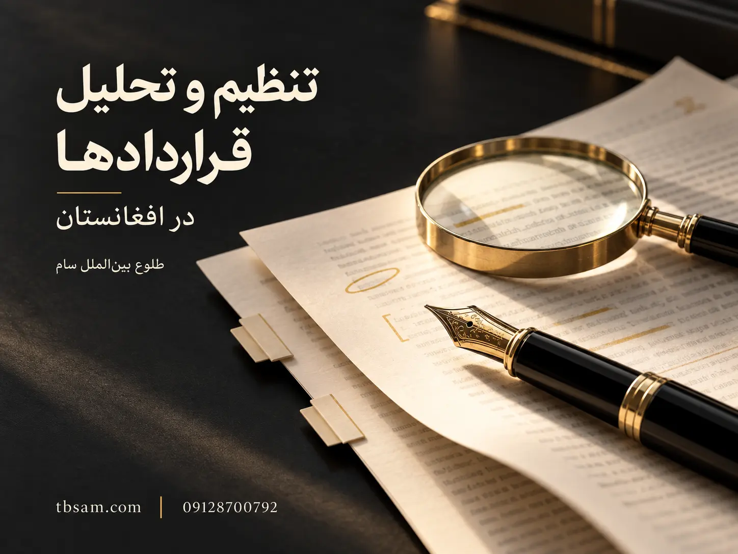 تنظیم و تحلیل قراردادها در افغانستان